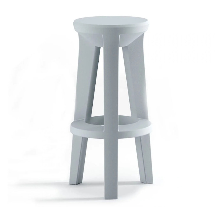 Барний табурет Frozen Stool 6313 N2 Ashen (6313N2)1